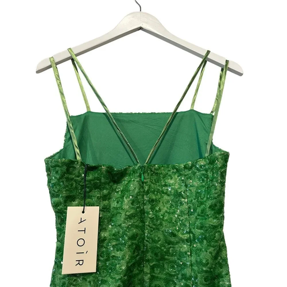 NEW Atoir Size 2 XS Green Crystal Dream Mini Dress Party Birthday Photoshoot